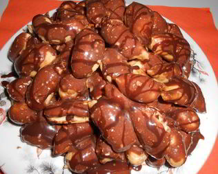 Заварной торт Мамины пальчики