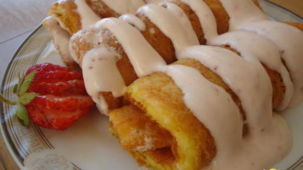 творожные рулетики