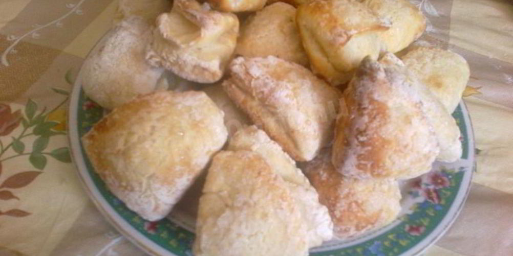 Рецепт творожных слоек с творогом