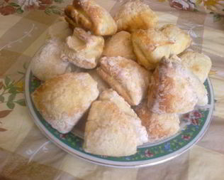 Творожные слойки с творогом