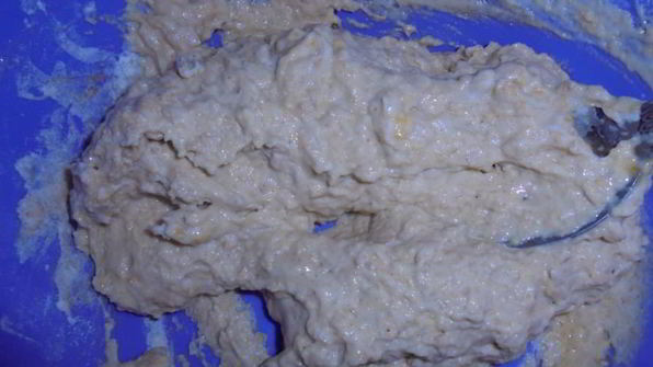 амарантовые вафли с морской капустой