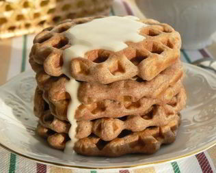 Гречневые вафли