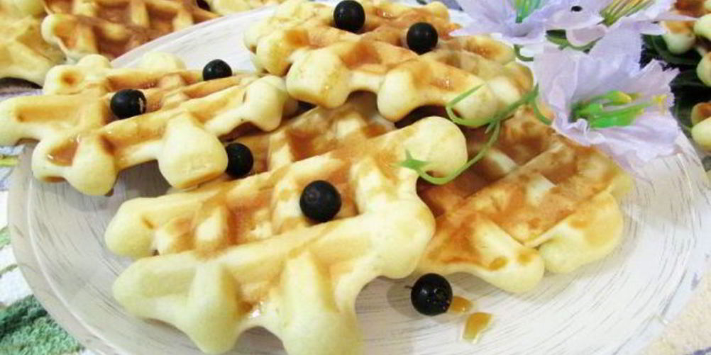 Рецепт йогуртовых вафель