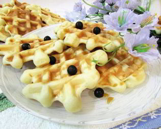 Йогуртовые вафли