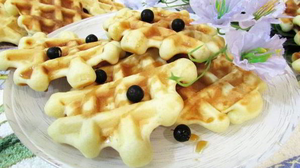 йогуртовые вафли