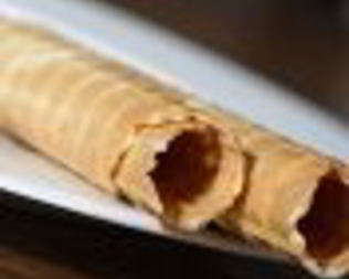 Хрустящие вафельные трубочки