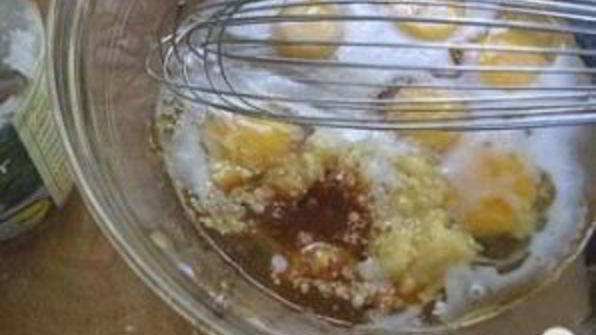 кокосовые вафли со взбитыми сливками