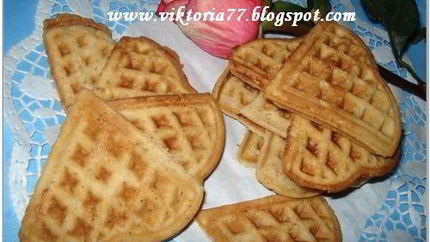 Ореховые вафли