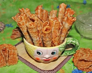 Постные вафли