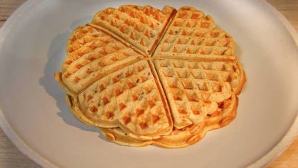 Пряные ореховые вафли