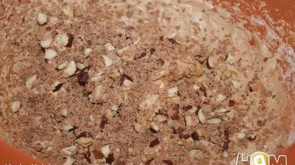 шоколадные вафли с фундуком