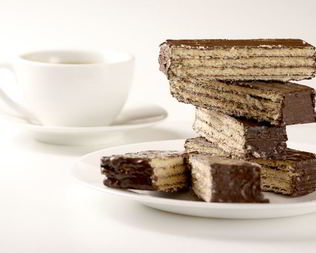 Шоколадные вафли