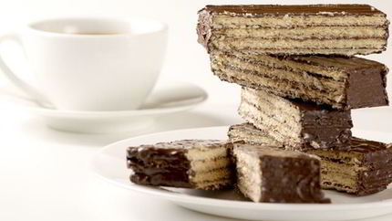 Шоколадные вафли