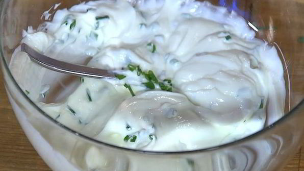 сырные вафли с творогом и карамелизированными помидорами