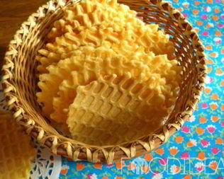 Сырные вафли