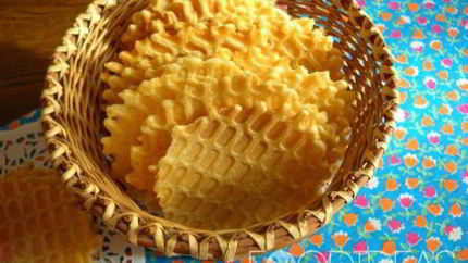 Сырные вафли