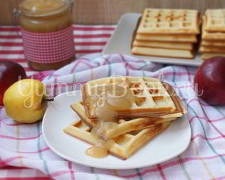 Толстые вафли Гофры