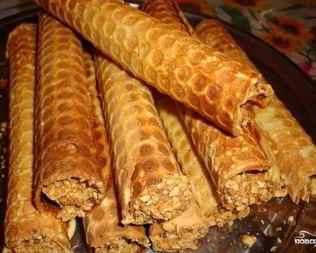 Вафельные трубочки