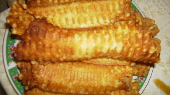 вафли хрустящие в вафельнице