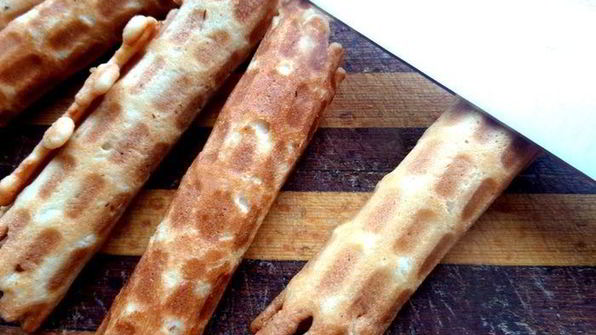 вафли на рисовой муке хрустящие