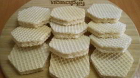 вафли с фаршем в кляре