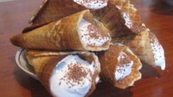 вафли с кремом