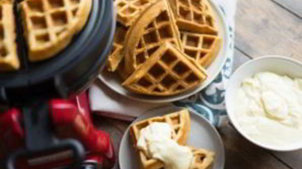 вафли в вафельнице мягкие