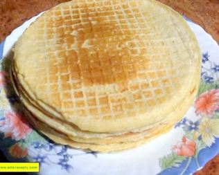 Ванильные вафли