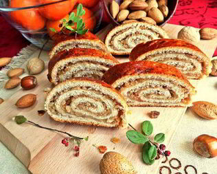 Венгерский ореховый рулет