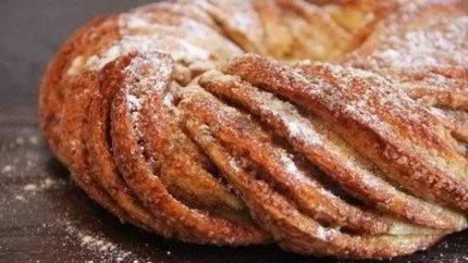 Выпечка с корицей по-эстонски