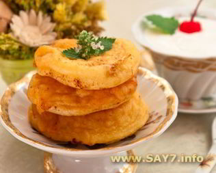 Яблоки в тесте