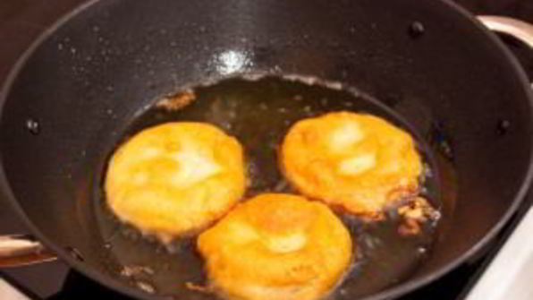 яблоки в тесте