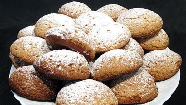 новогодние профитроли-крамбл