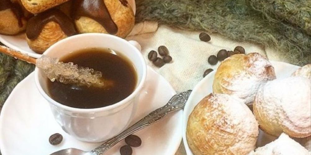 Рецепт профитролей с кокосовым кремом