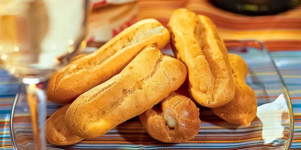 Рецепт профитролей с сырным кремом