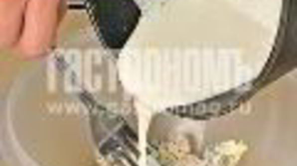 профитроли с сырным кремом