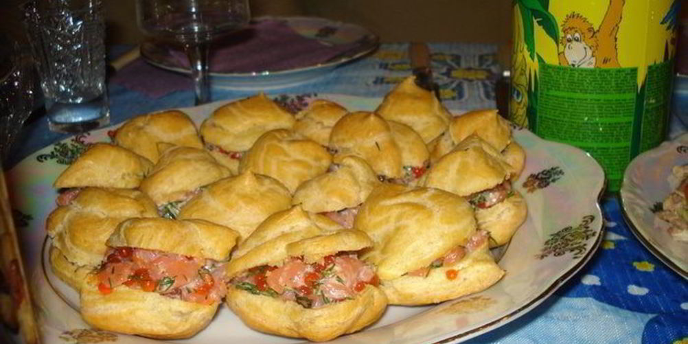 Рецепт профитролек