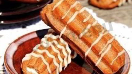 Шоколадные эклеры