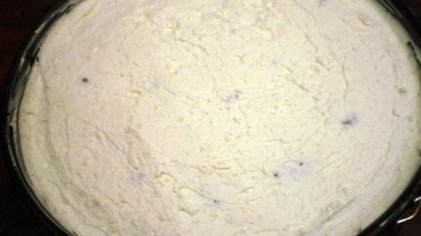 торт с профитролями и хурмой