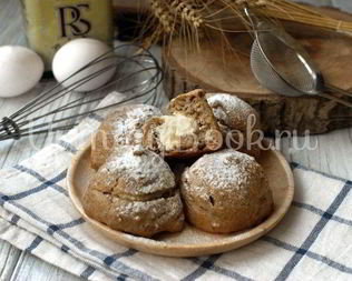 Эклеры из ржаной муки