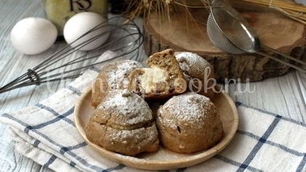 Эклеры из ржаной муки