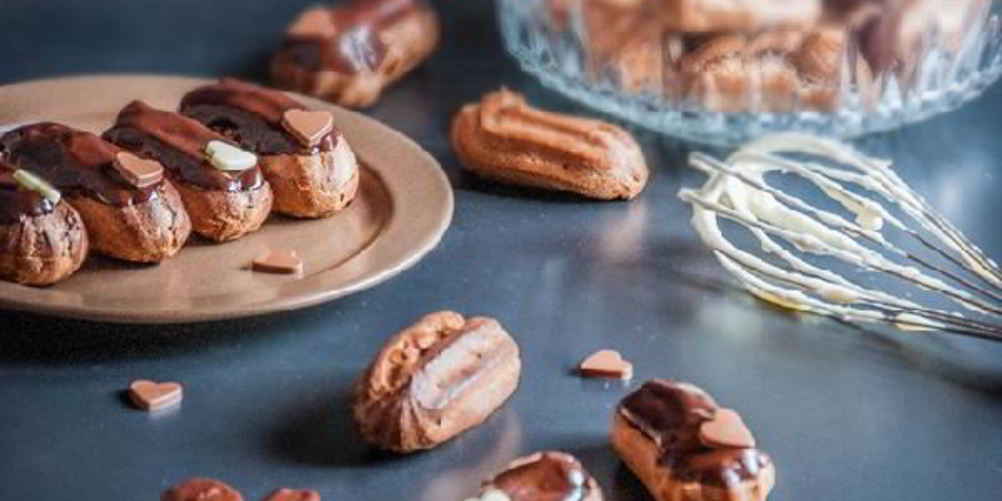 Рецепт эклеров на заварном тесте с какао