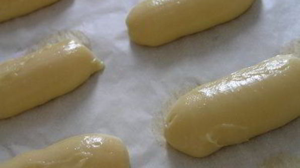 эклеры с лимонным заварным кремом