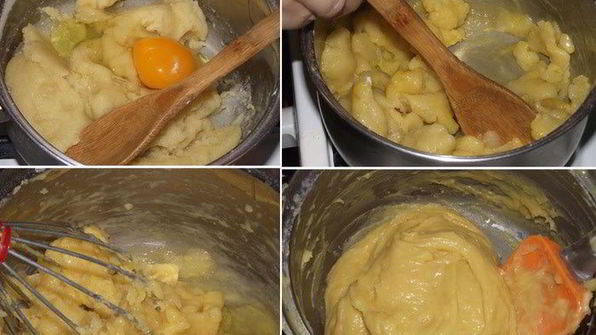 эклеры с масляно-заварным кремом