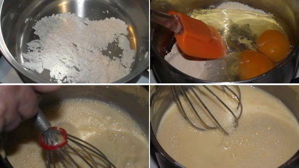 эклеры с масляно-заварным кремом