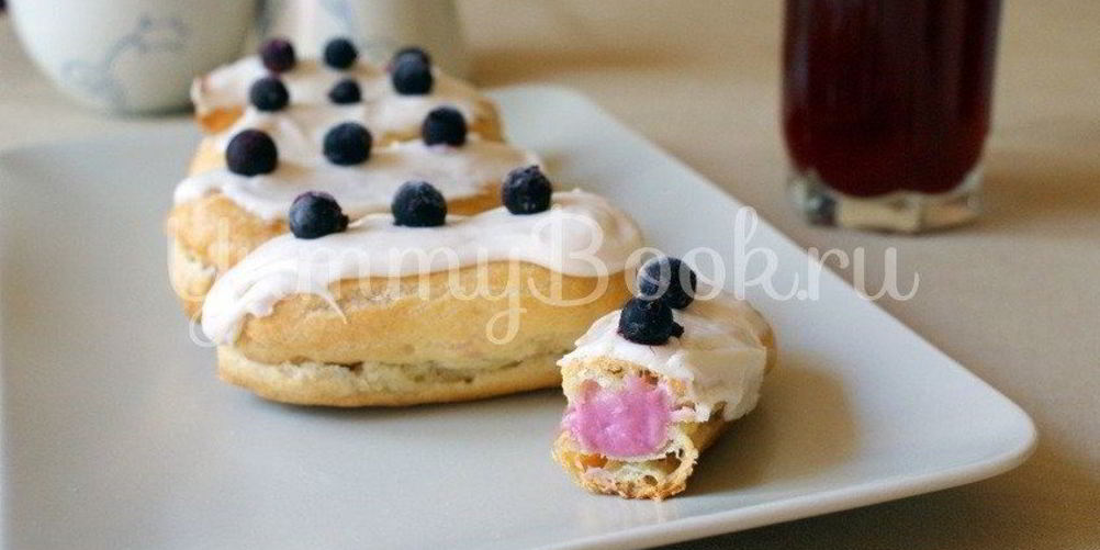 Рецепт эклеров с заварным кремом