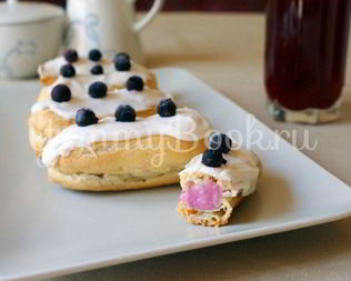 Эклеры с заварным кремом