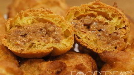 Эклеры со сгущенкой