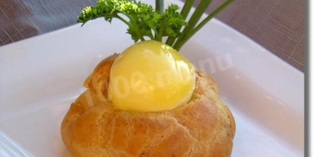 Рецепт эклеров закусочных к завтраку