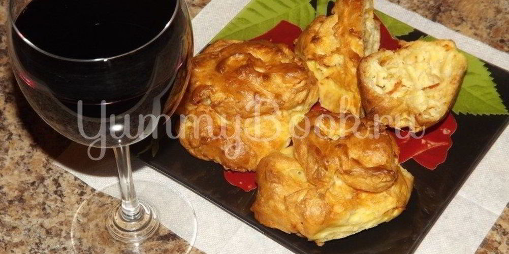 Рецепт закусочных профитролей